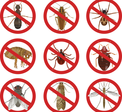 Pictogramme interdiction nuisibles