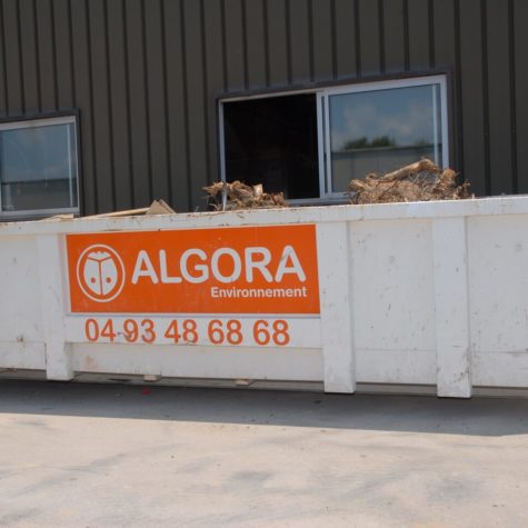 benne à déchets - Algora environnement