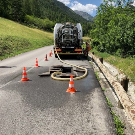 pompage égout - Algora environnement